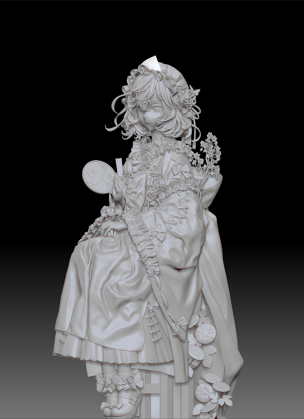 分享收藏建模练习zbrush手办原型人偶93作品信息创作时间2021/10/05