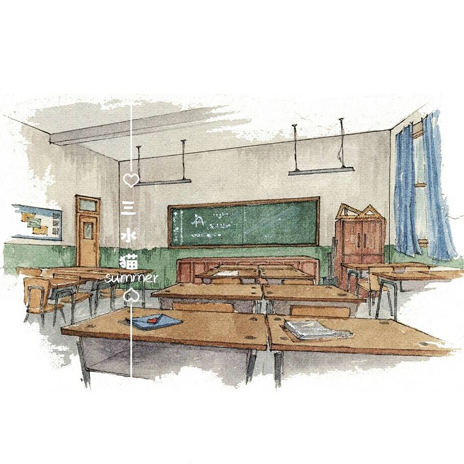 青春校园|插画|商业插画|三水猫酱_原创作品-站酷zcool