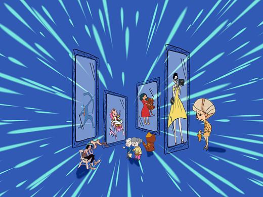 時(shí)空魔幻鏡（個(gè)人主頁(yè)-ZNDc2NTEyNDQ=） - 海報(bào) - 站酷設(shè)計(jì)師mangguojing原創(chuàng)素材 - 站酷ZCOOL