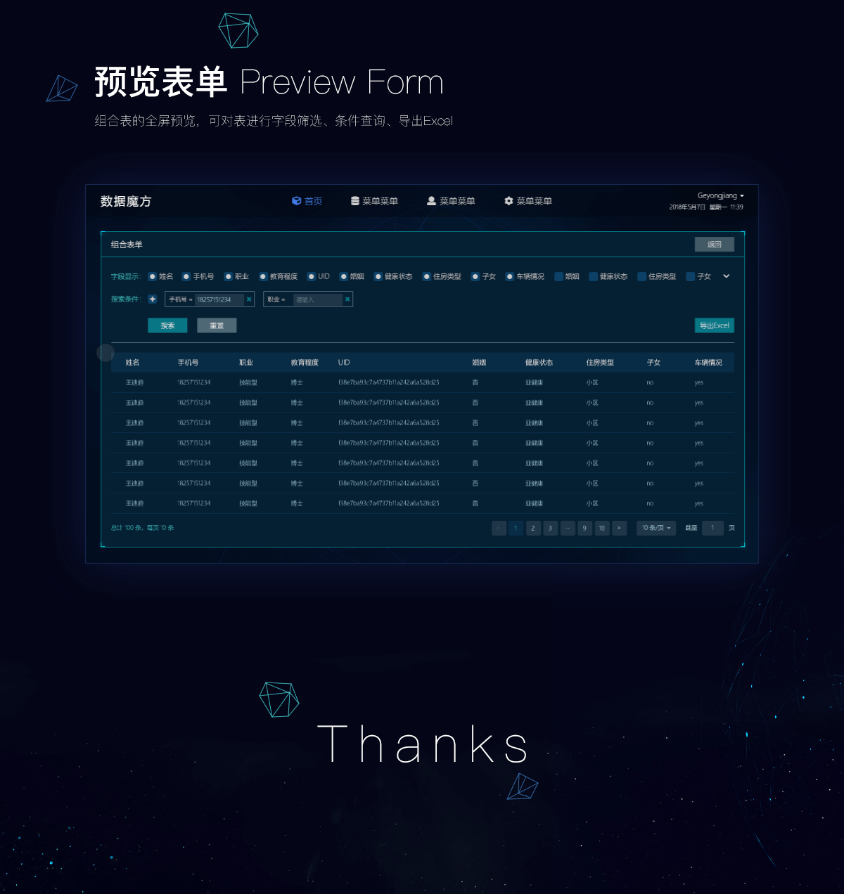 其他大屏监控项目