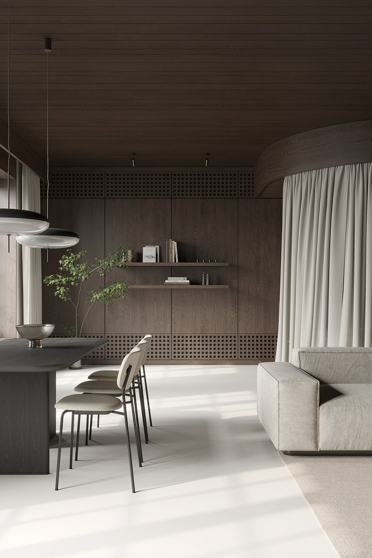 72平开放式空间设计