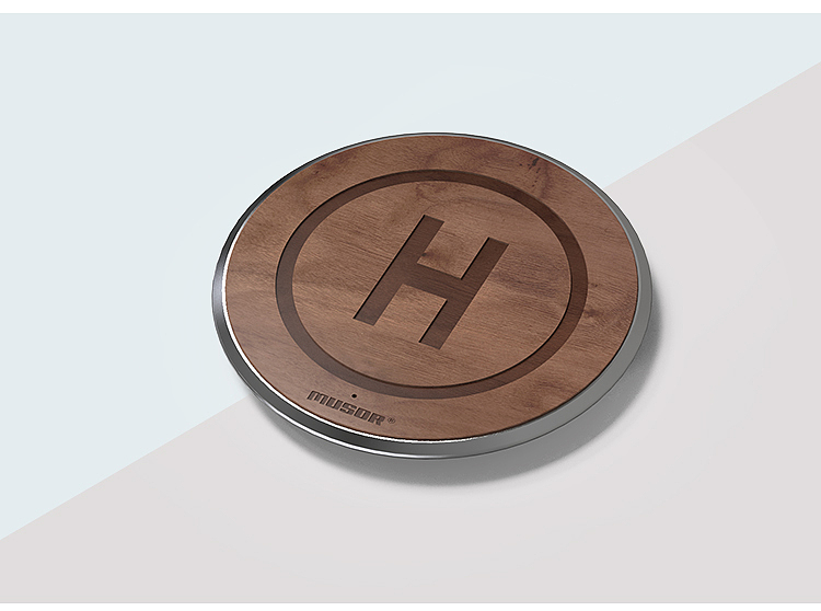 【MUSOR】无线充 | 原木