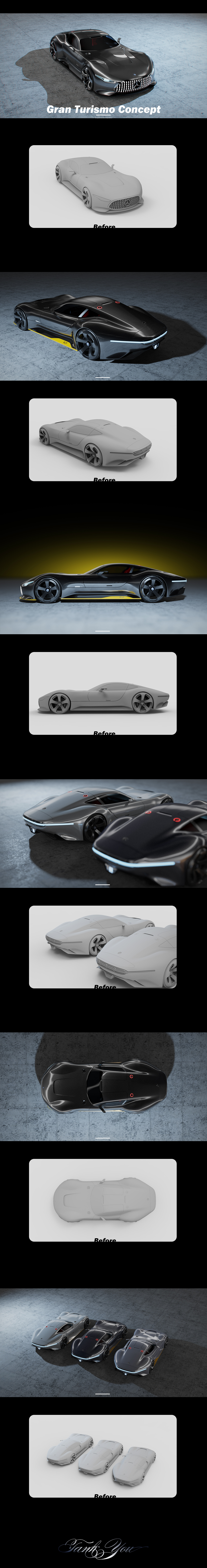 Gran Turismo Concept(Keyshot)(奔驰概念)