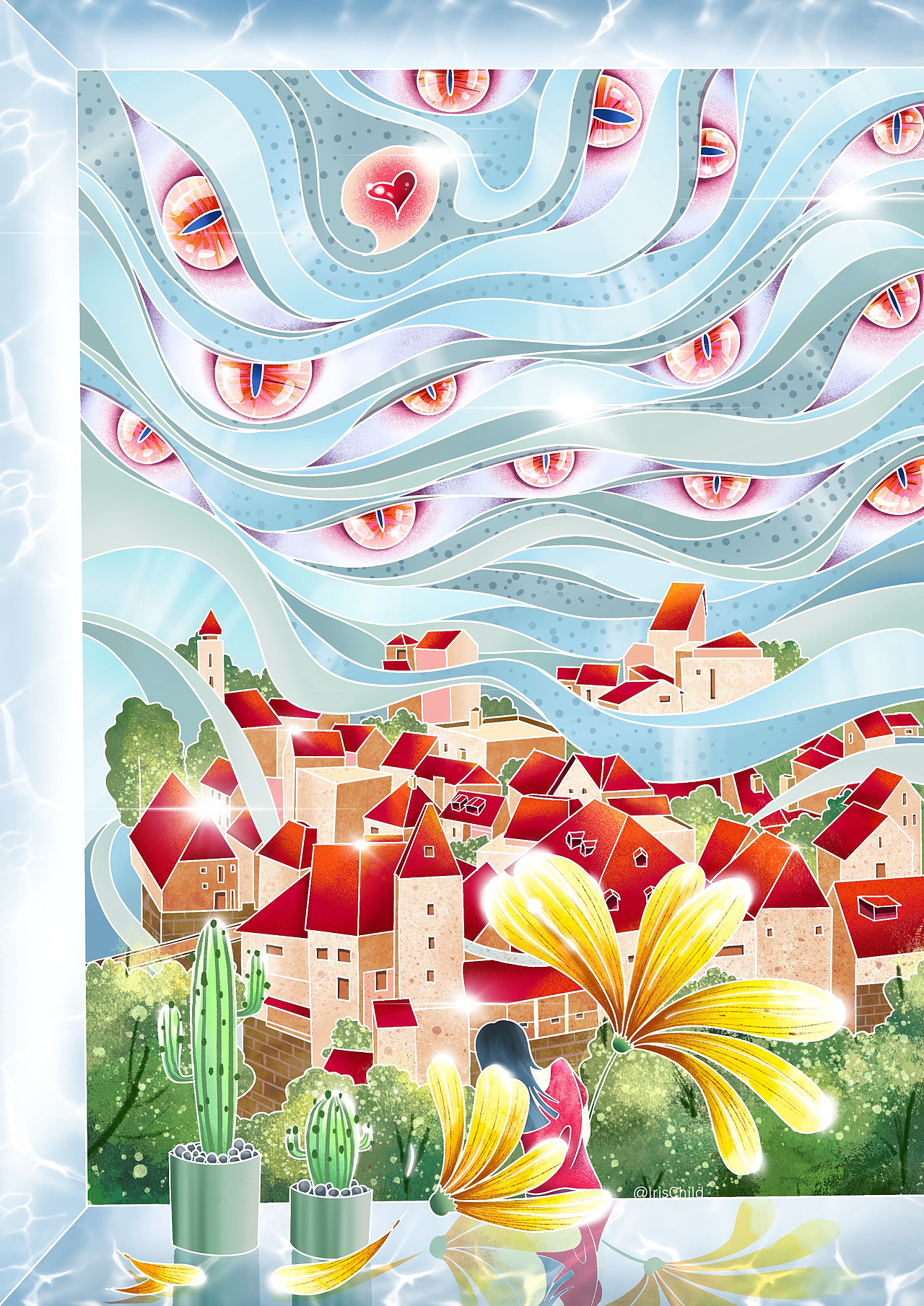 IrisChild-2021原创插画合集（上）（图ZMjU5MDc2NjU2） - 创作习作 - 站酷设计师IrisChild原创素材 - 站酷ZCOOL