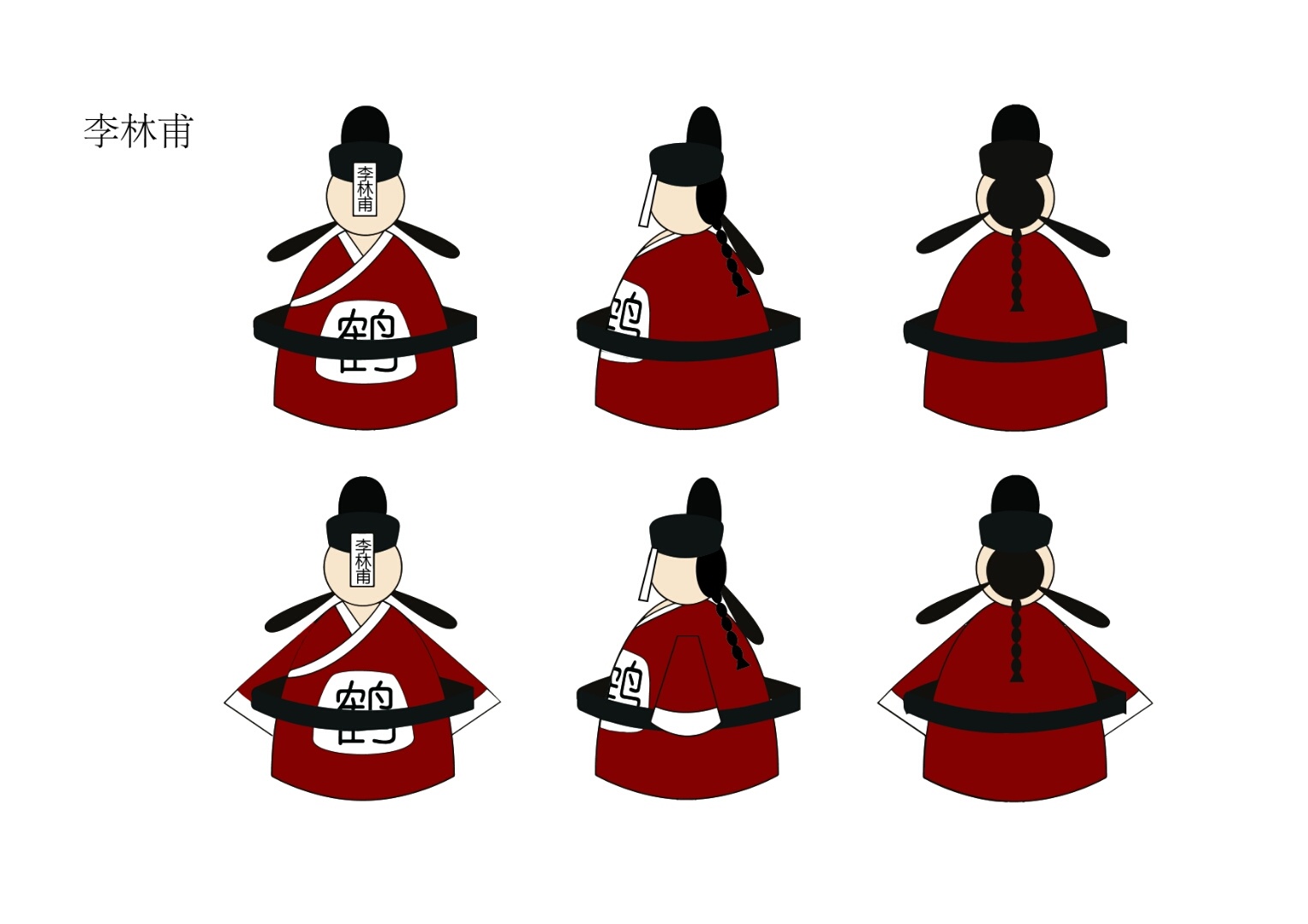 唐朝人物文创品设计