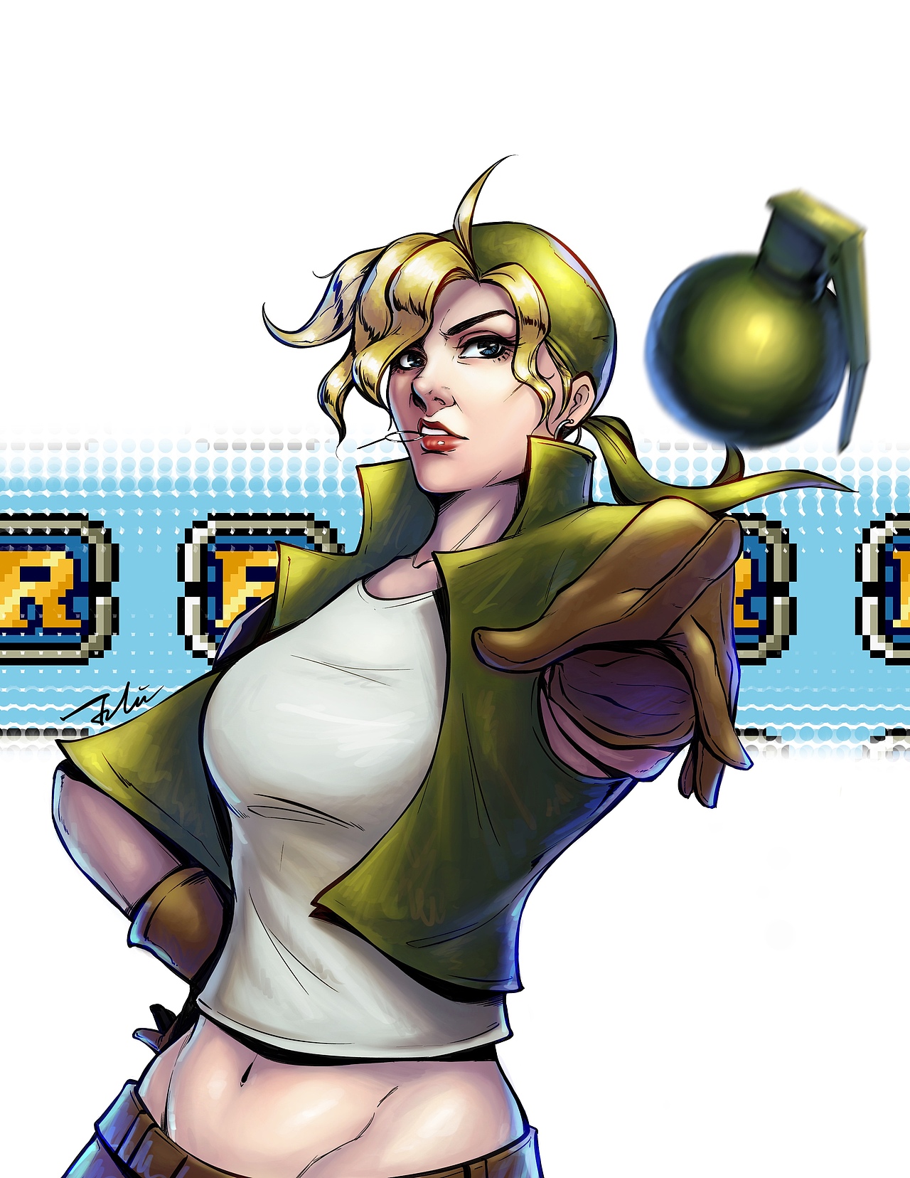 合金弹头同人Eri