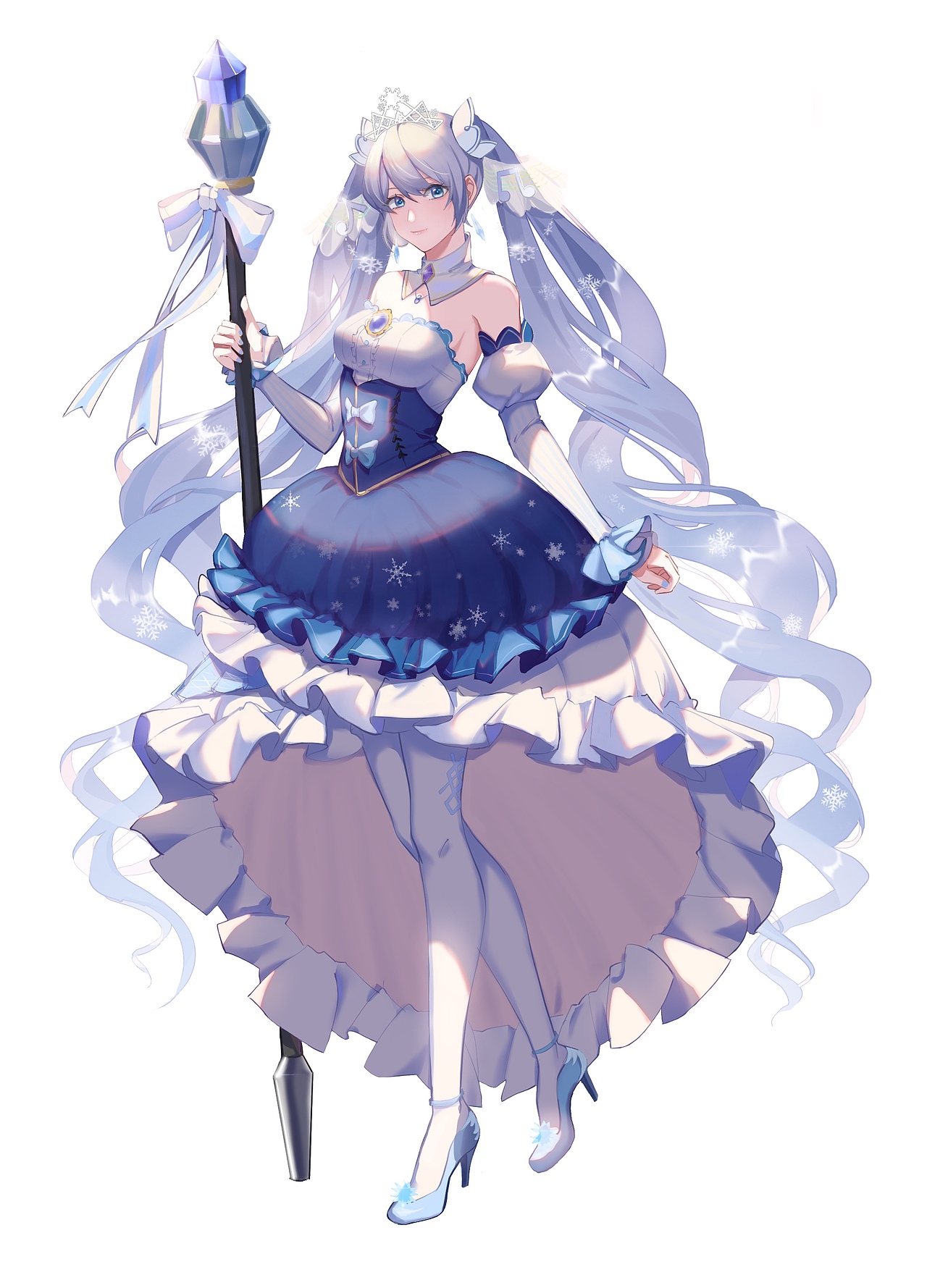 2019雪初音（图ZMjIxODYwNTA4） - 创作习作 - 站酷设计师黄金皮卡原创素材 - 站酷ZCOOL