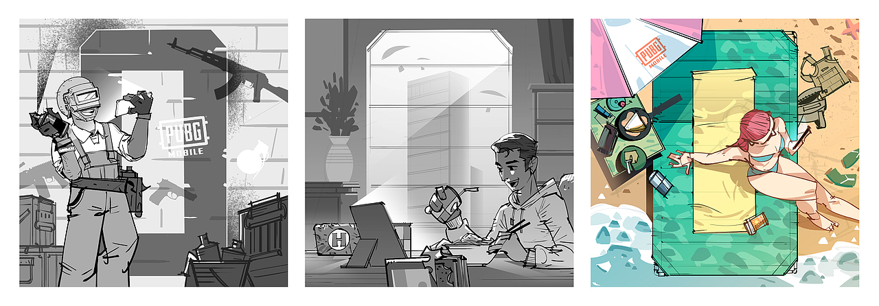 绝地求生:刺激战场 国际版 事件TVC+海报 Layout