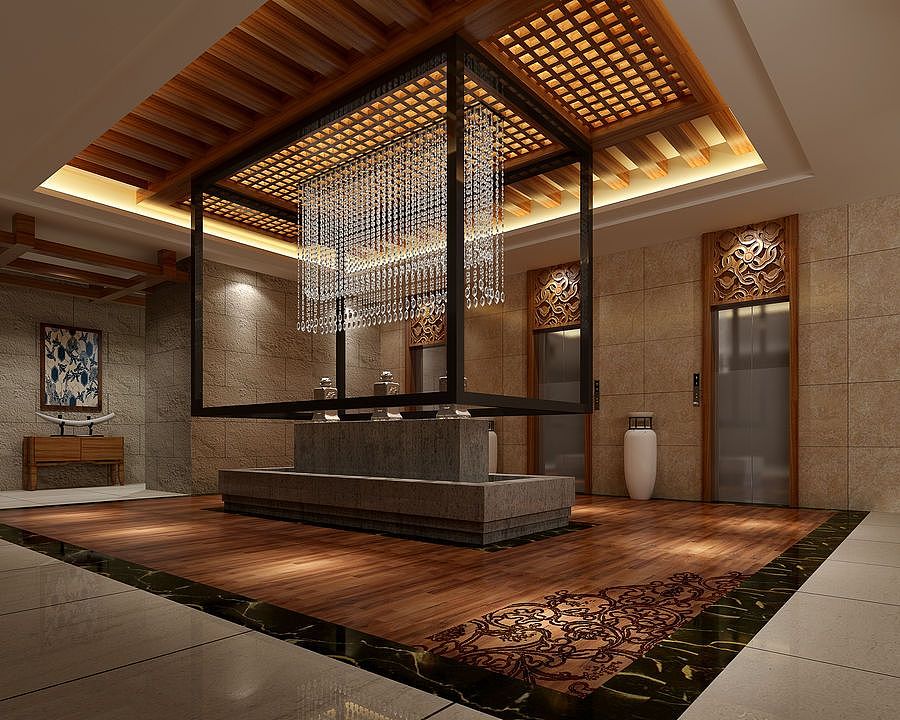 禅茶一品酒店装修设计|成都酒店设计公司（图ZOTQ5NTc5MDg=） - 家装设计 - 站酷设计师成都酒店装修l原创素材 - 站酷ZCOOL