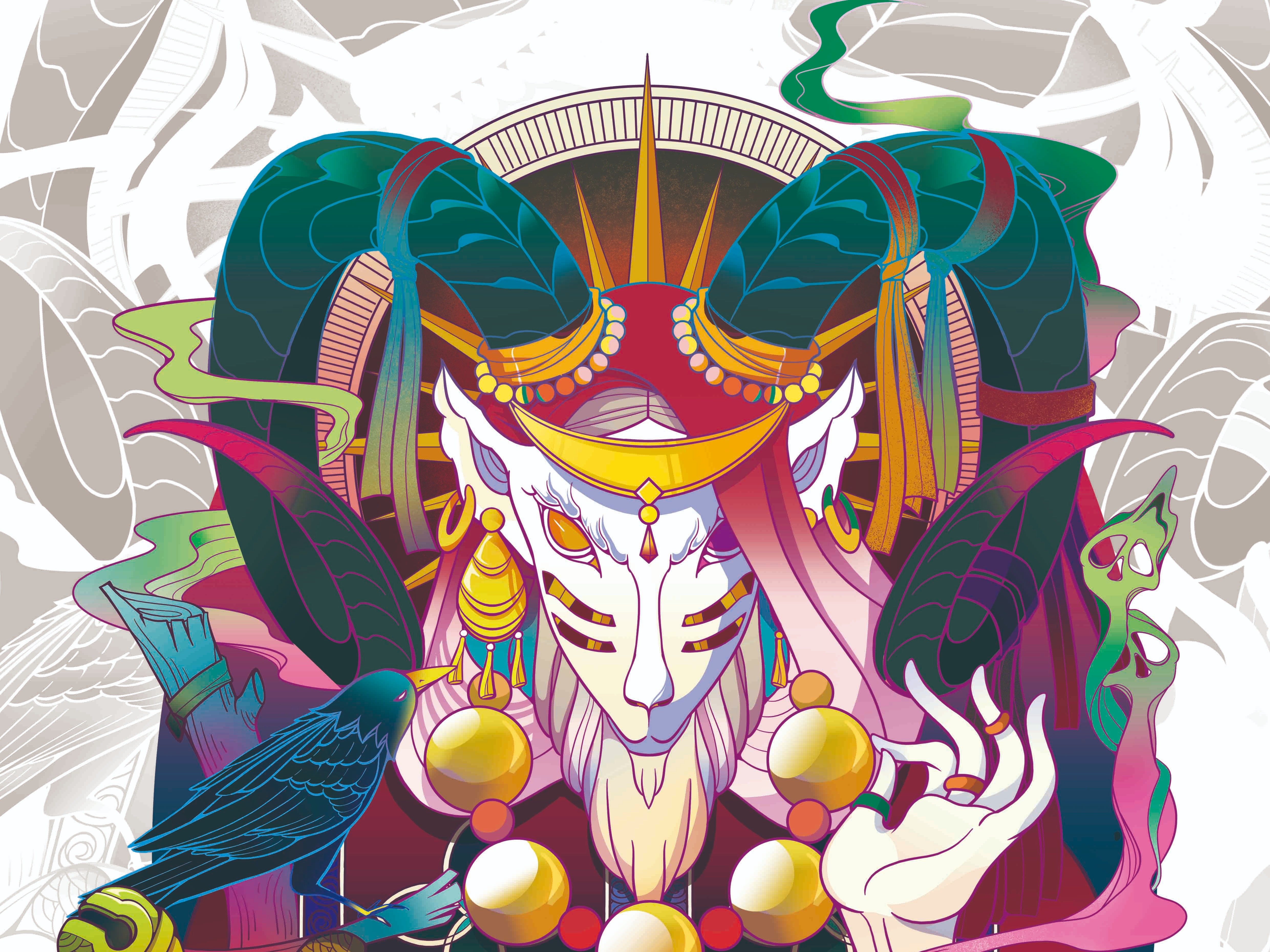 《十二生肖》插画