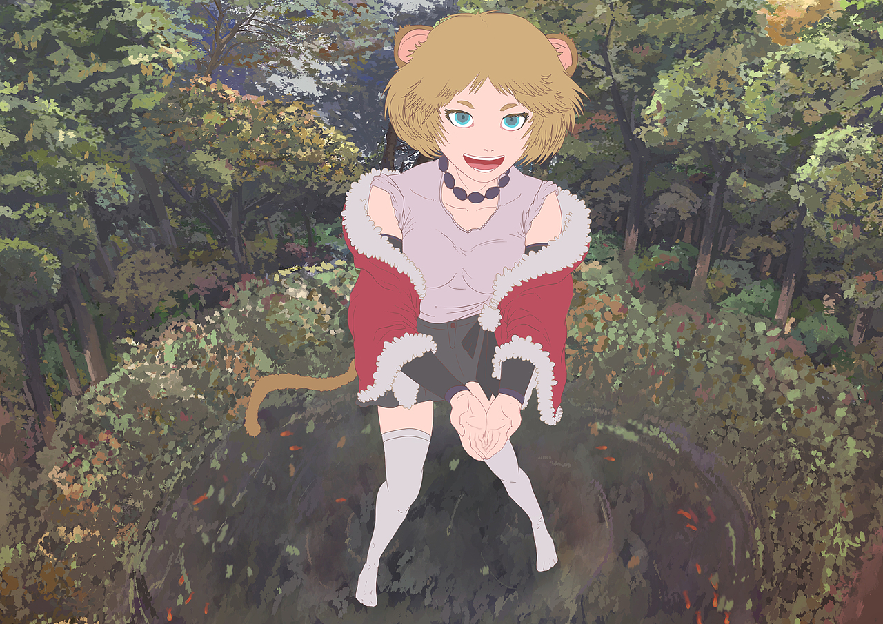 揭子与猿子（图ZNjU3NjU3MTI=） - 概念设定 - 站酷设计师NI8337原创素材 - 站酷ZCOOL