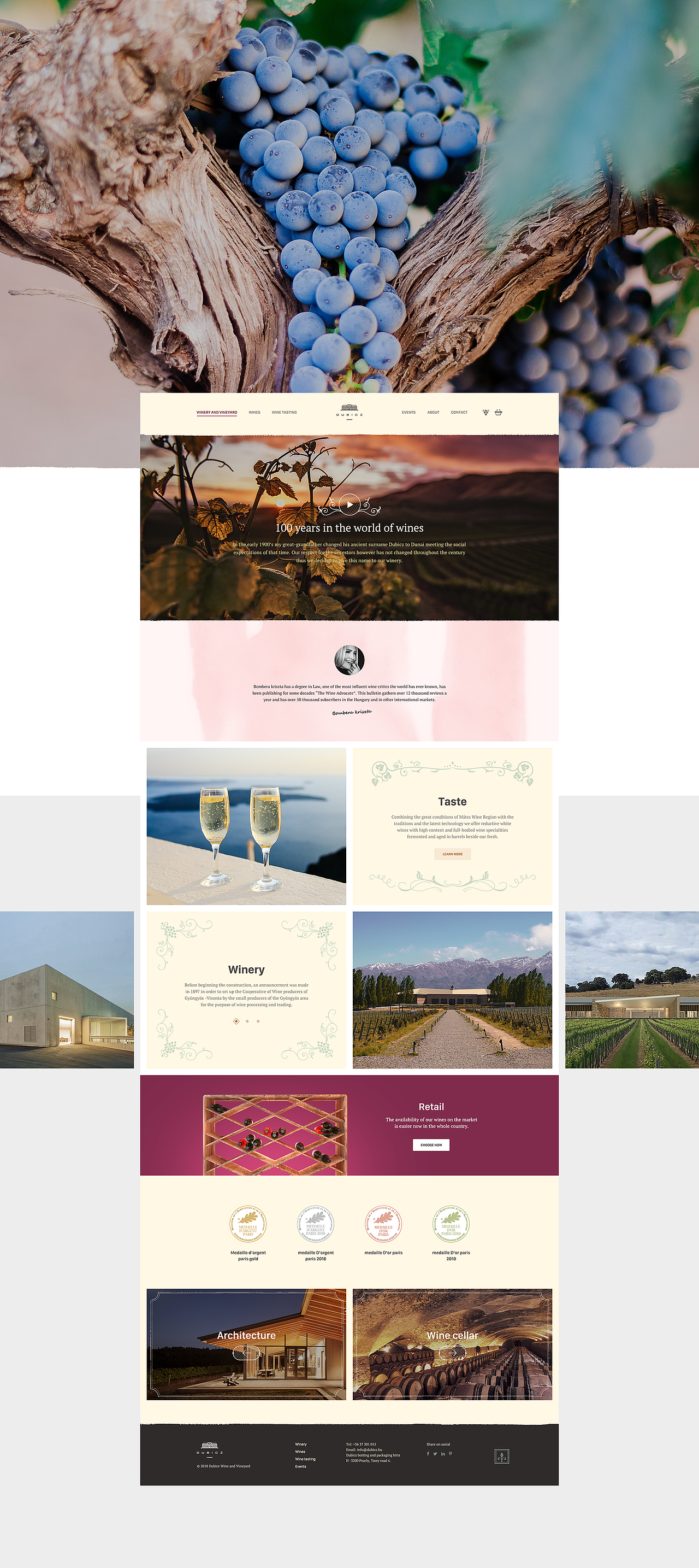 杜比克葡萄酒 | Dubicz wine