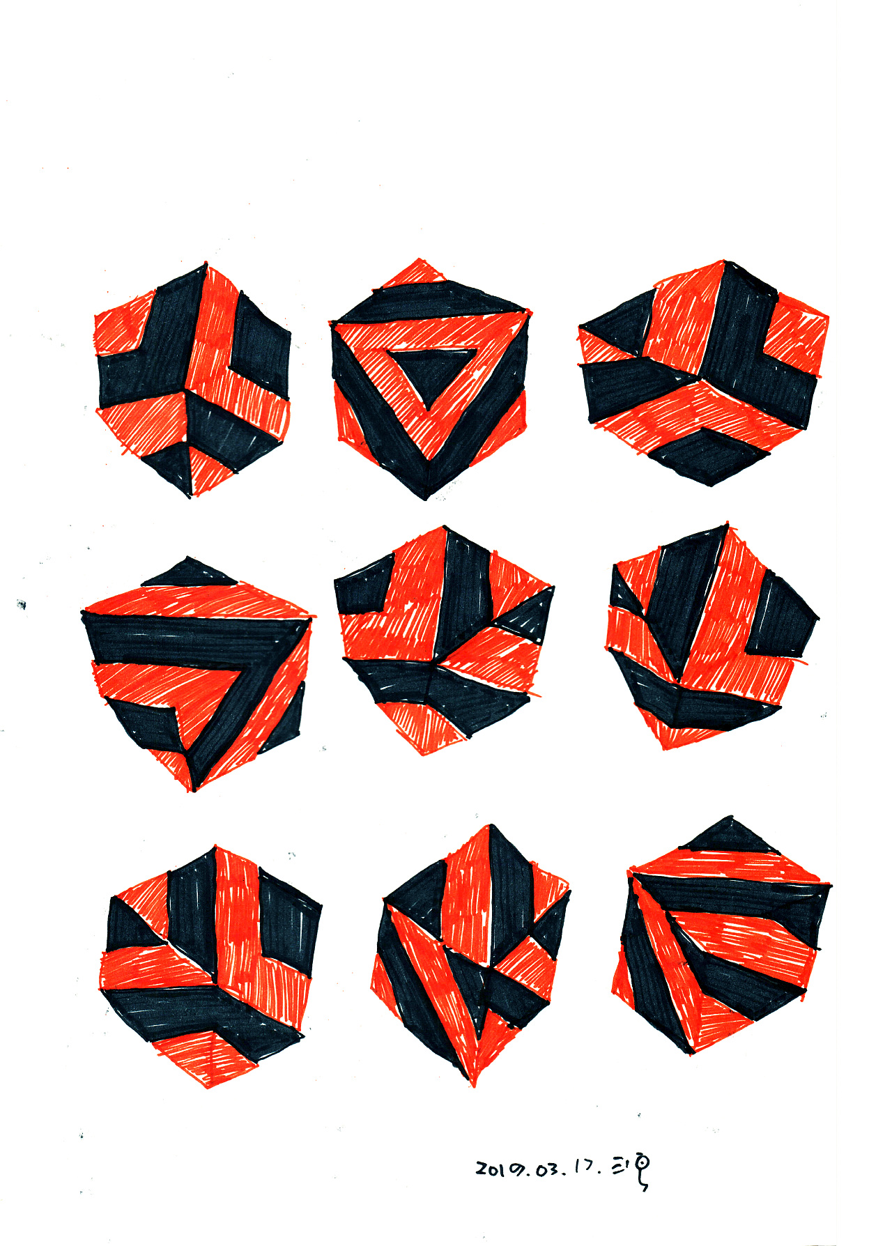 有点变色了,还是柱墩