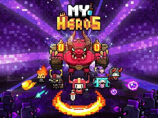 R2Games项目作品-《My Heroes》像素风格（2018-2019）