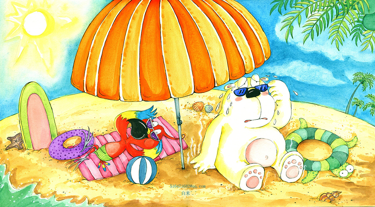 幼儿童书绘本插图|插画|绘本|锅锅0白米_原创作品-站酷zcool