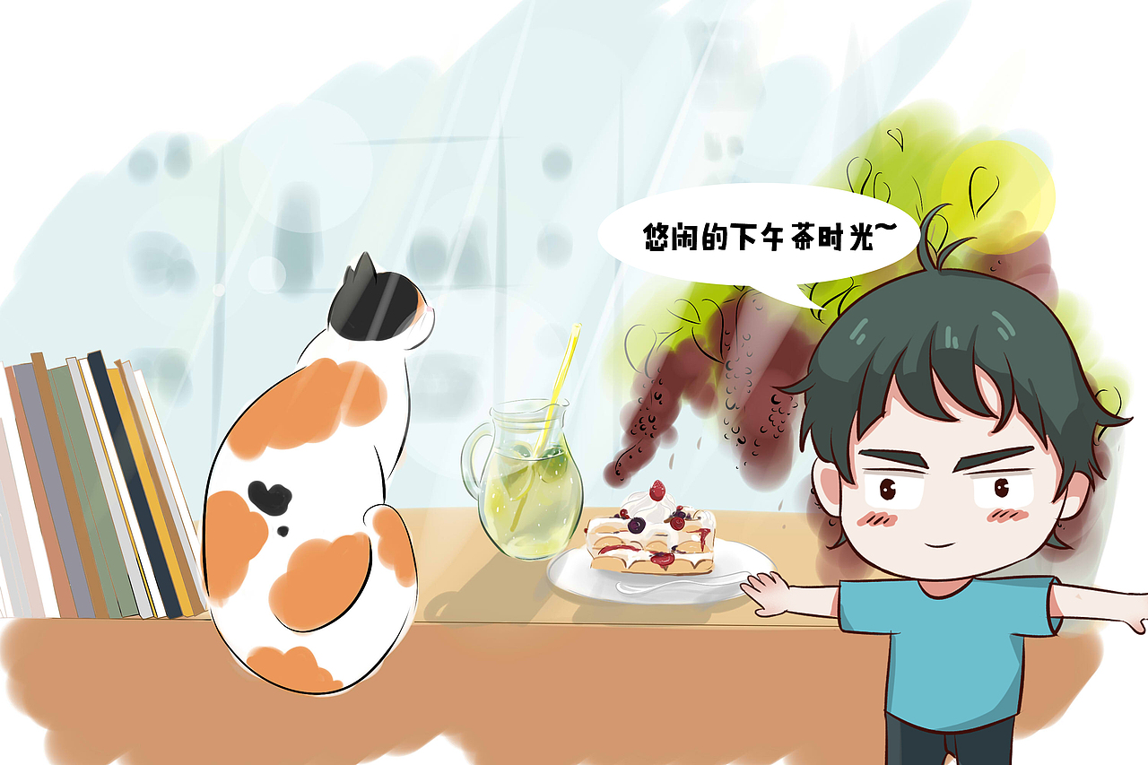 一抹拾光公众号配图（图ZMjEwNjY3OTE2） - 商业插画 - 站酷设计师苏宝兔原创素材 - 站酷ZCOOL