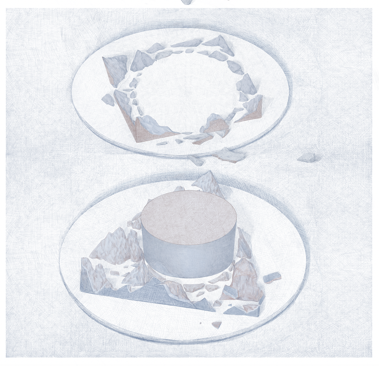 多格叙事绘画“填满与空缺”
