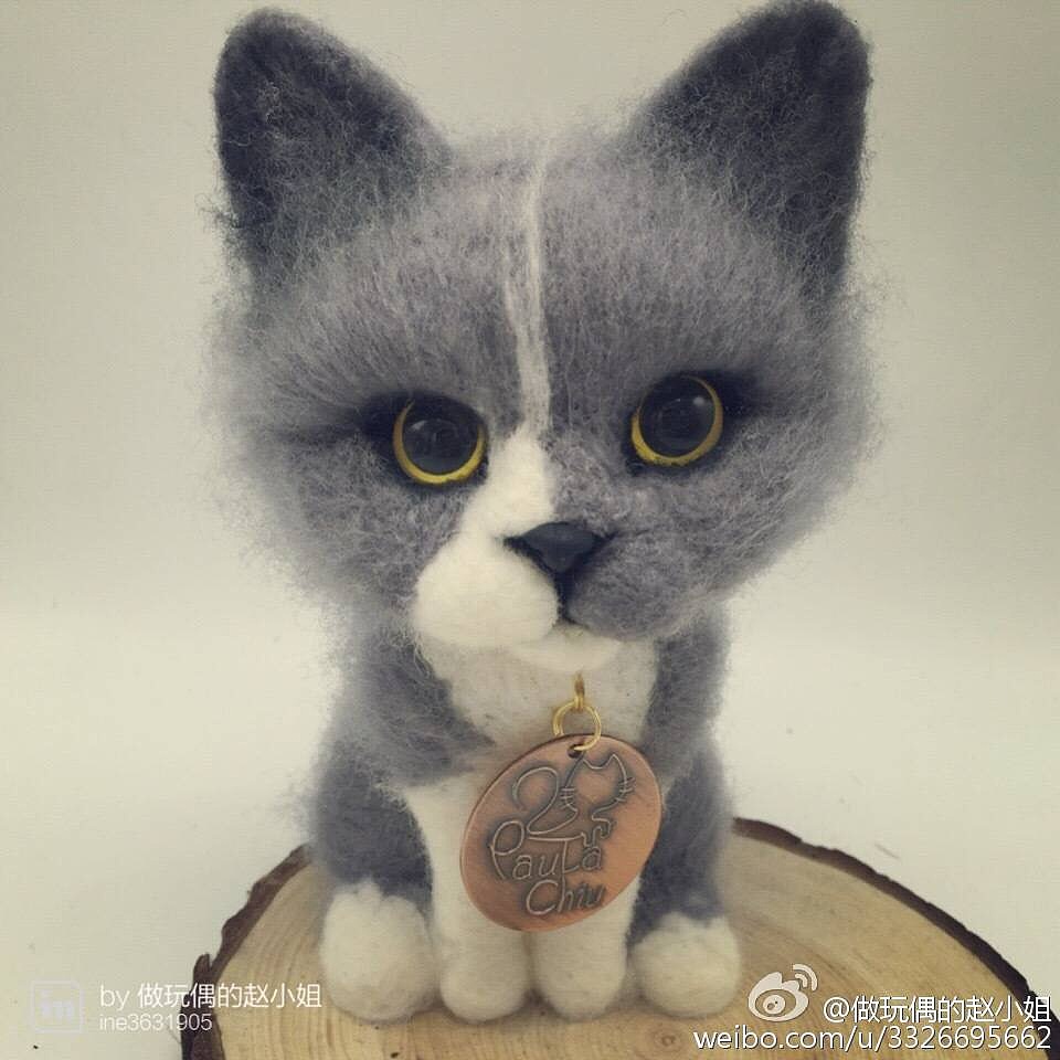 猫猫、狗狗、熊熊合集 羊毛毡Vs手工泰迪熊（图ZODY4MzI2NjQ=） - 其他手工艺 - 站酷设计师Paulachiu原创素材 - 站酷ZCOOL