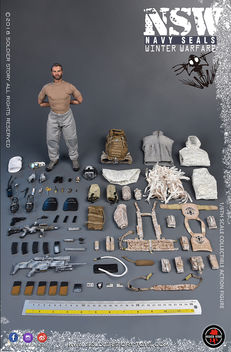 SoldierStory新品：1/6 美军海豹特种部队雪地精确射手（图ZMTE4MTgyODI0） - 手办/模玩 - 站酷设计师SoldierStory原创素材 - 站酷ZCOOL