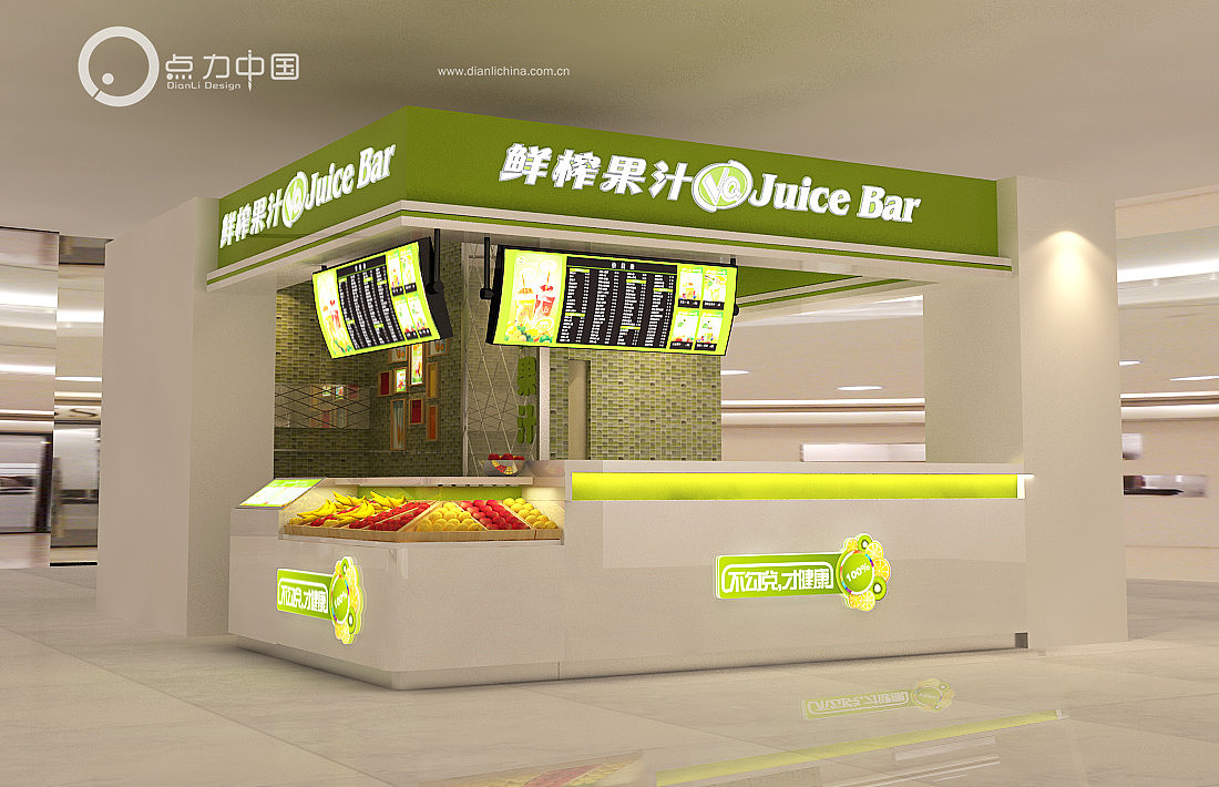 鲜榨果汁店（图ZMTU4ODE3NDUy） - 建筑/空间 - 站酷设计师点力中国原创素材 - 站酷ZCOOL