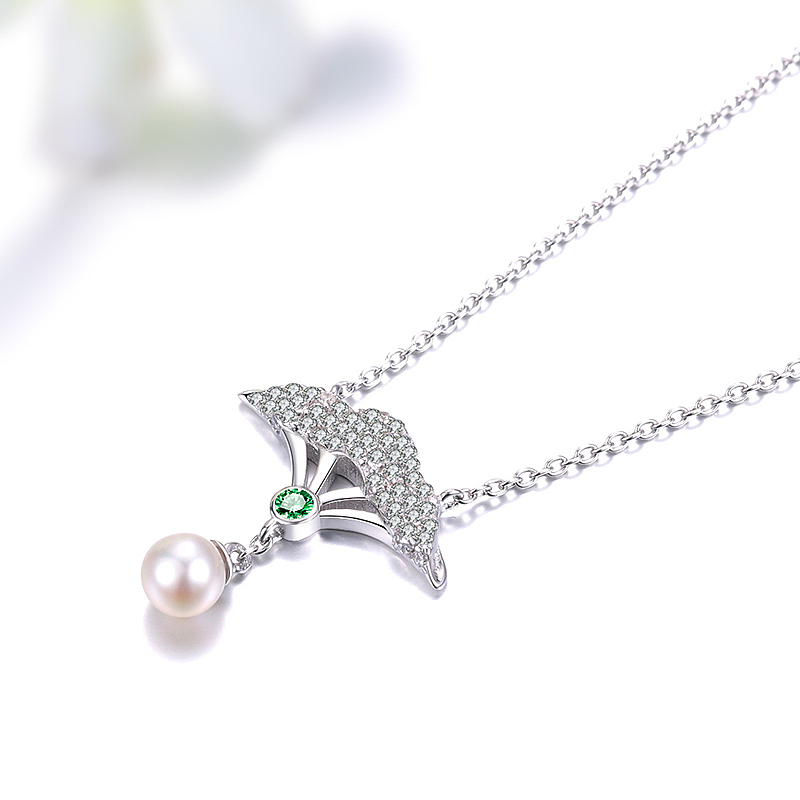 扇舞中国风简约项链