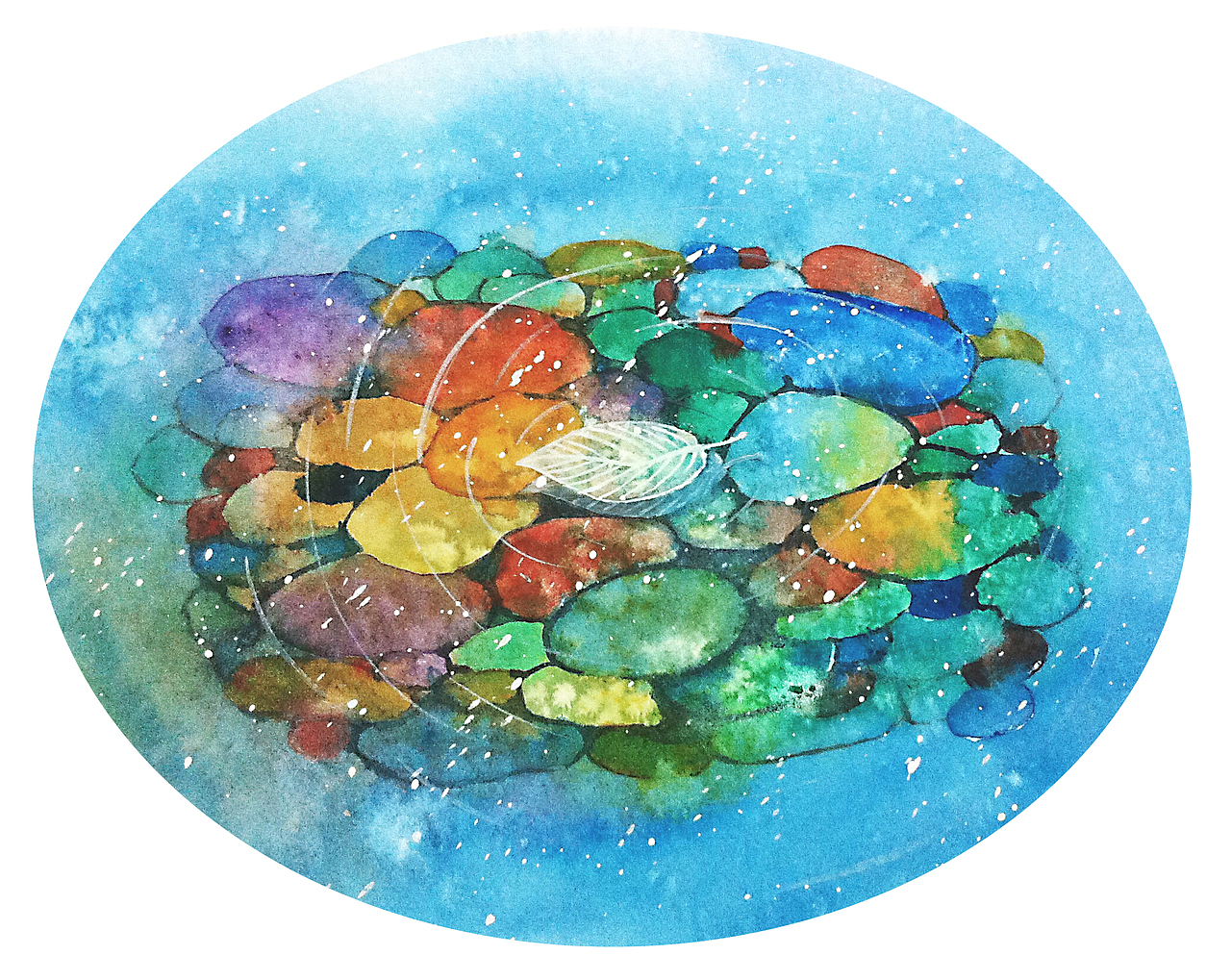 杂七杂八的水彩（图ZMjIxOTEyNTY=） - 艺术插画 - 站酷设计师慢半拍啊原创素材 - 站酷ZCOOL