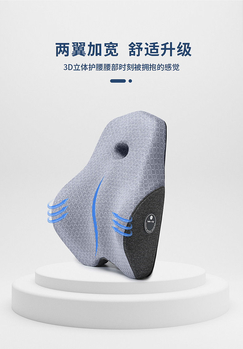 办公腰靠套装详情页