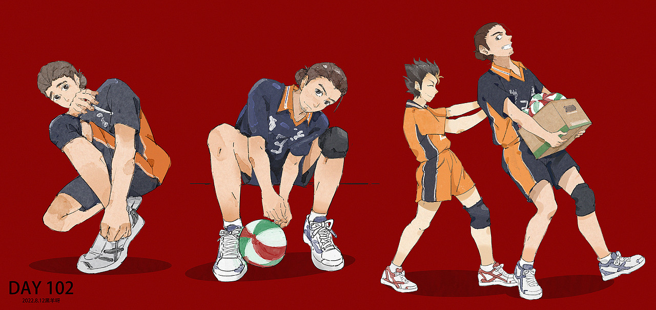【人物隔日涂】101-172（图ZMzI2OTg4MTg0） - 创作习作 - 站酷设计师黑羊呀原创素材 - 站酷ZCOOL