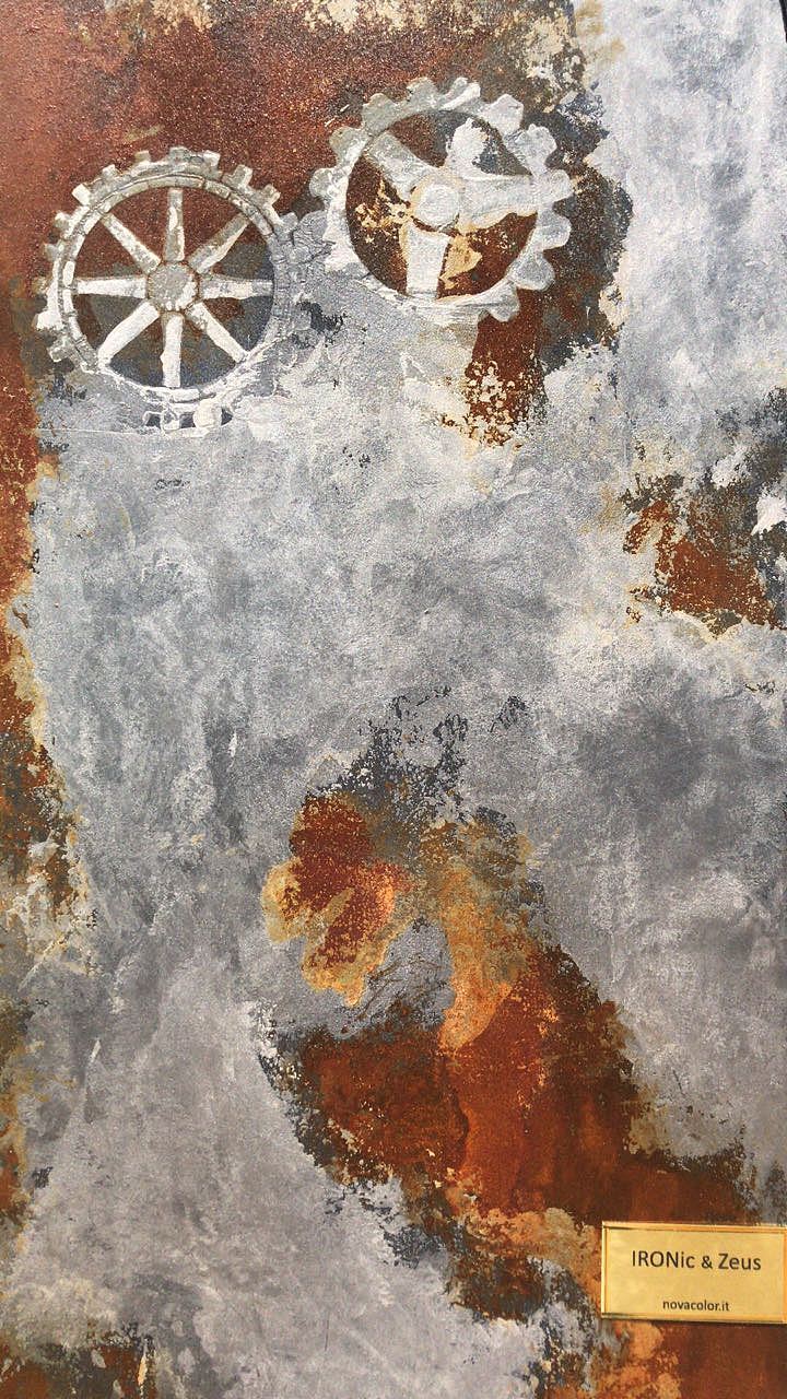 巴德士艺术漆样板——混合氧化