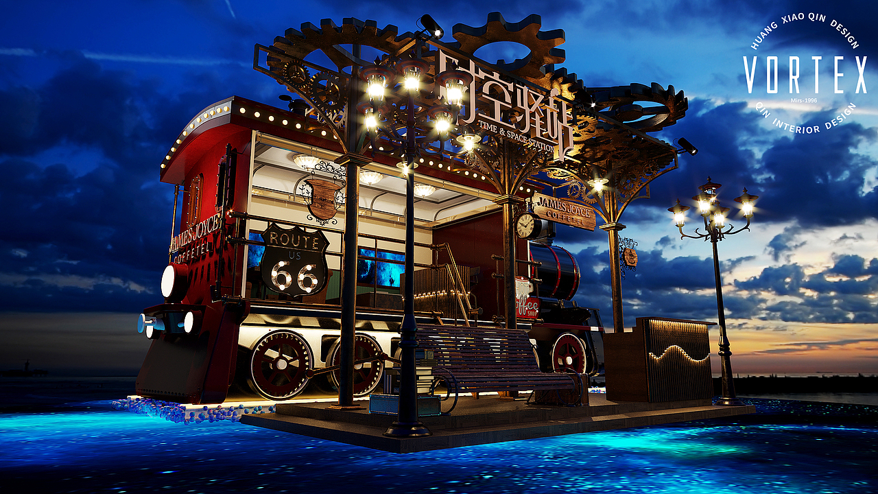 时空驿站（图ZMjQwMDAwNDY0） - 展陈设计 - 站酷设计师懿匠空间设计原创素材 - 站酷ZCOOL