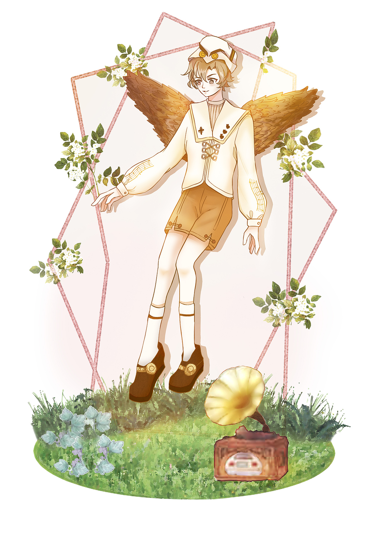 原创森系动物拟人人设