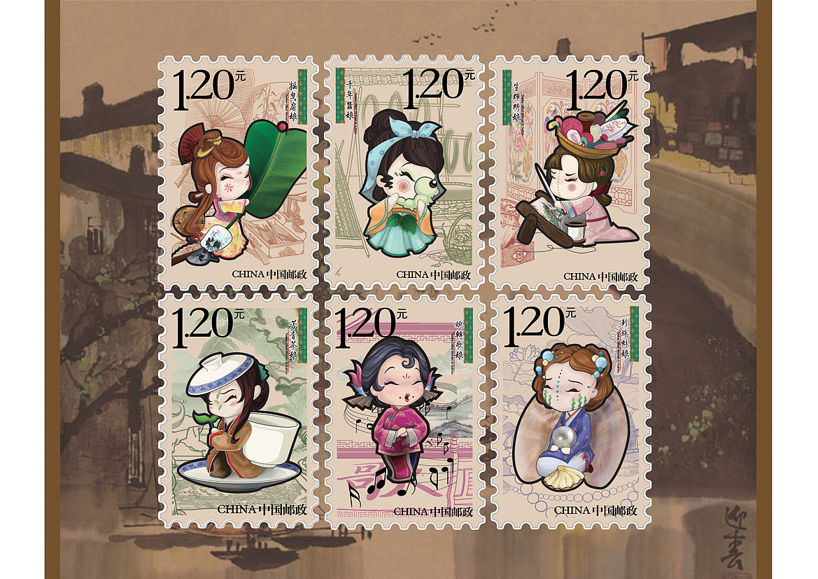 姑苏十二娘 形象设计