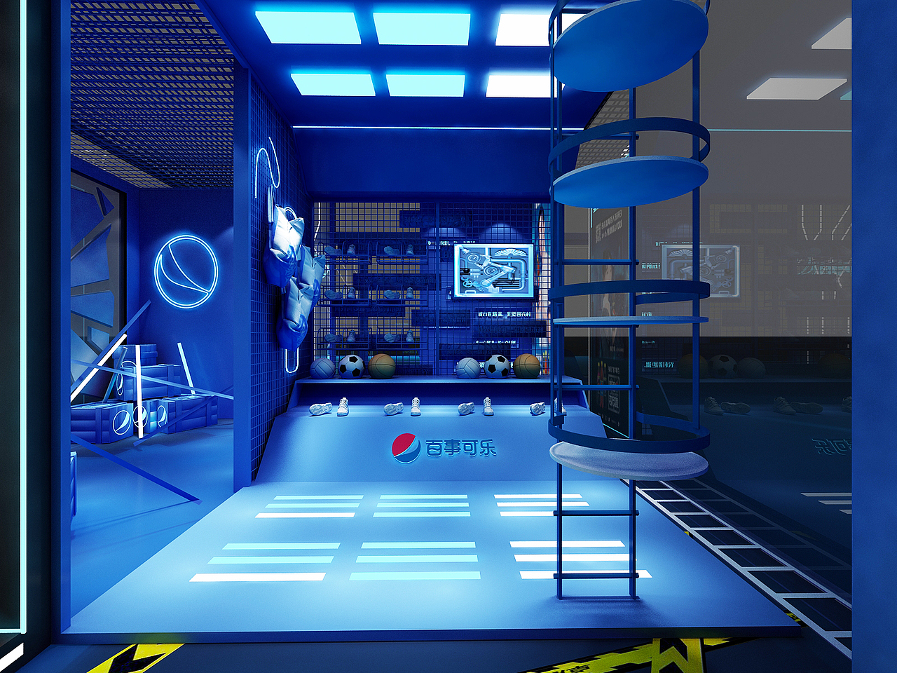 百事可乐快闪店（图ZMjE0OTE1ODk2） - 其他三维 - 站酷设计师威鹏设计原创素材 - 站酷ZCOOL