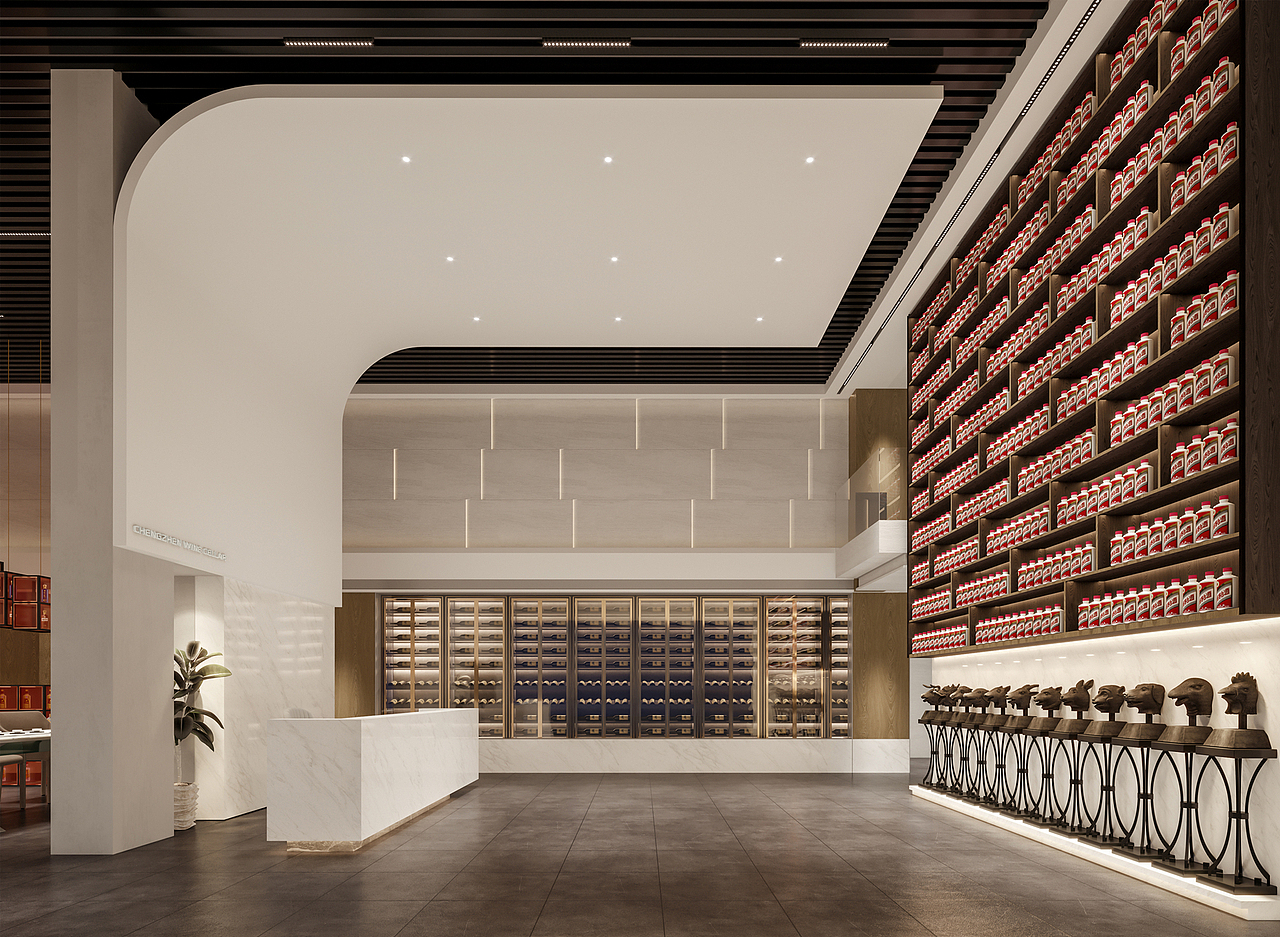 呈甄酒窖餐饮会所设计