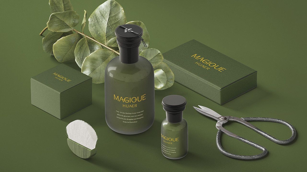 《原创LOGO设计》 美即华尔 护肤品