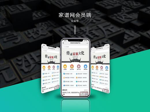 家谱网会员端公众号