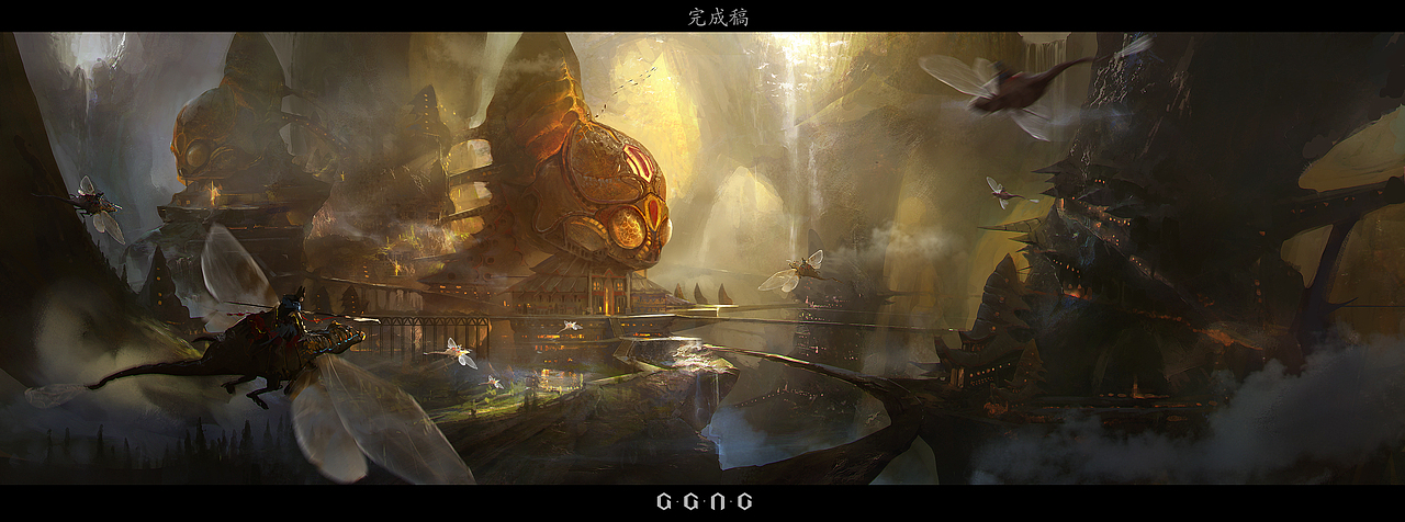 参加GGAC山海有灵的作品-洞穴蝉族（图ZMjMyMjM4NTEy） - 概念设定 - 站酷设计师G康龙原创素材 - 站酷ZCOOL