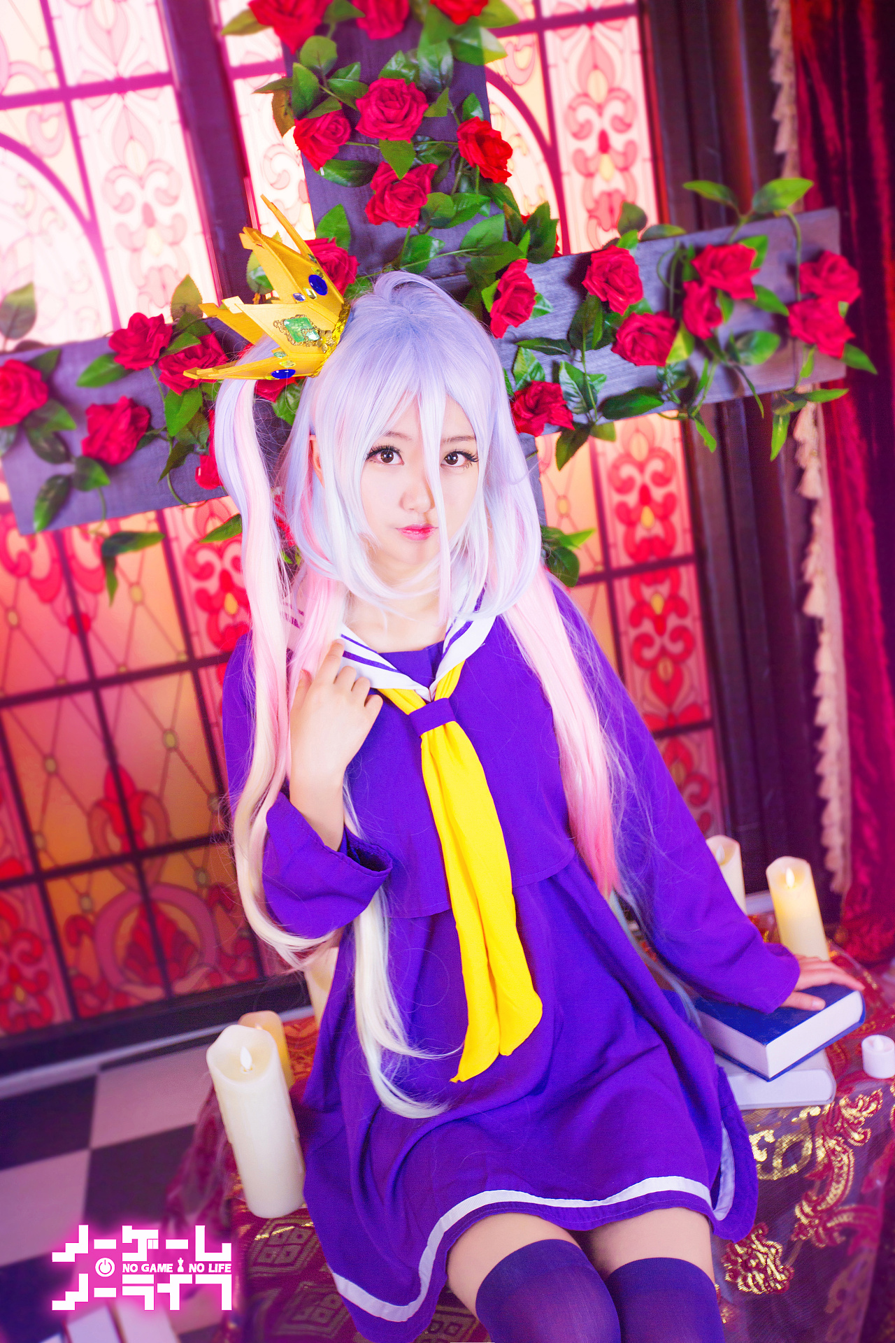 (游戏人生)—"白"coser 拍摄