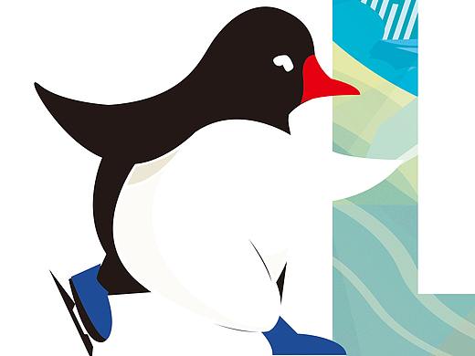 不忘初心  牢记使命   展厅  门  企鹅