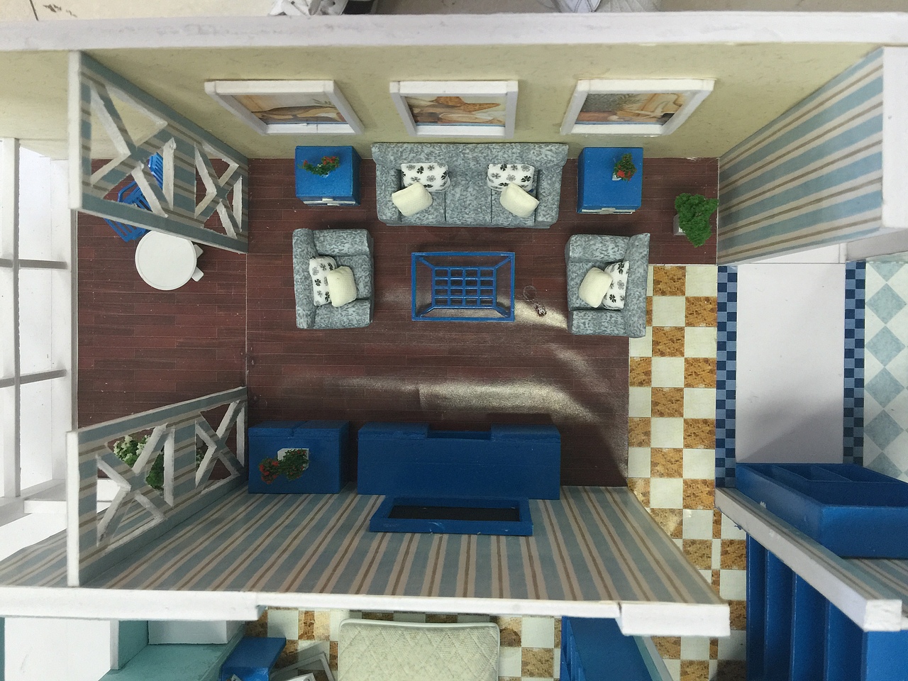 室内模型+展厅模型