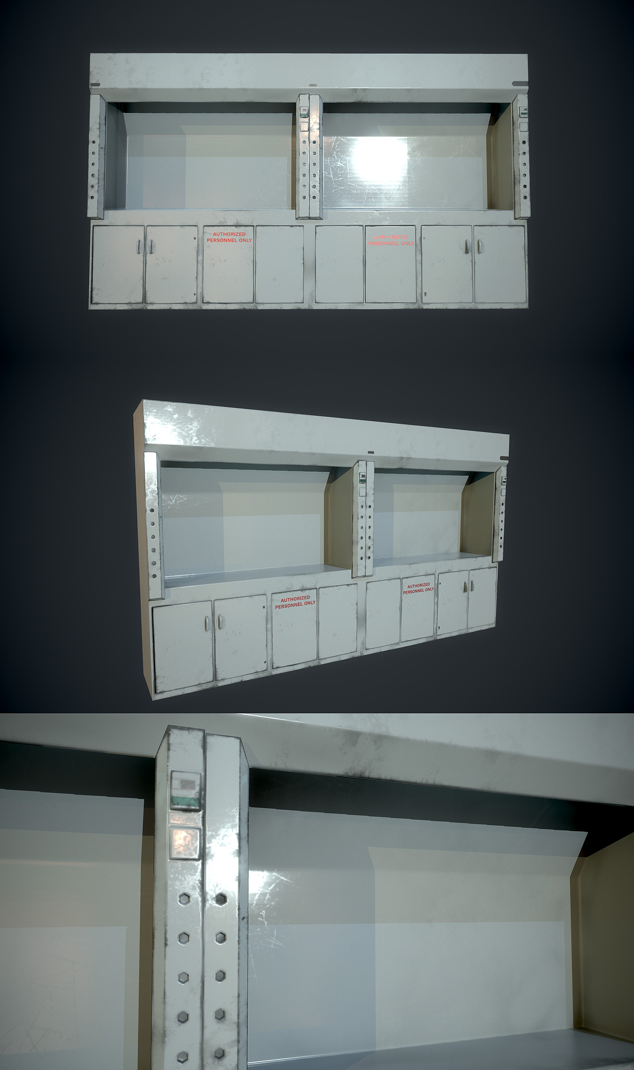 游戏场景道具建模