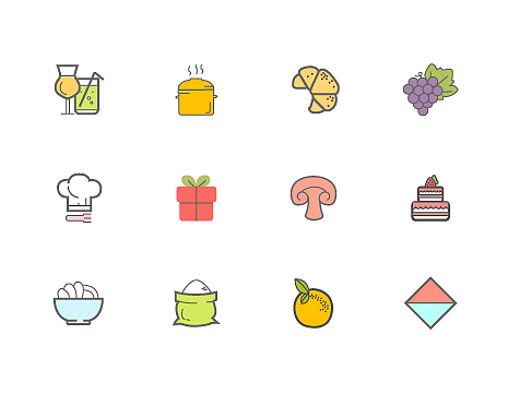 食物图标（图ZNTQ0NzA2NDQ=） - 其他UI - 站酷设计师威淼设计原创素材 - 站酷ZCOOL