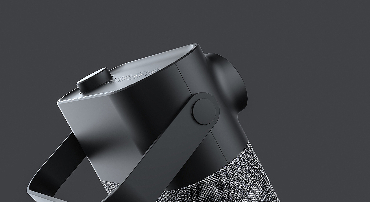 蓝牙音响建模图