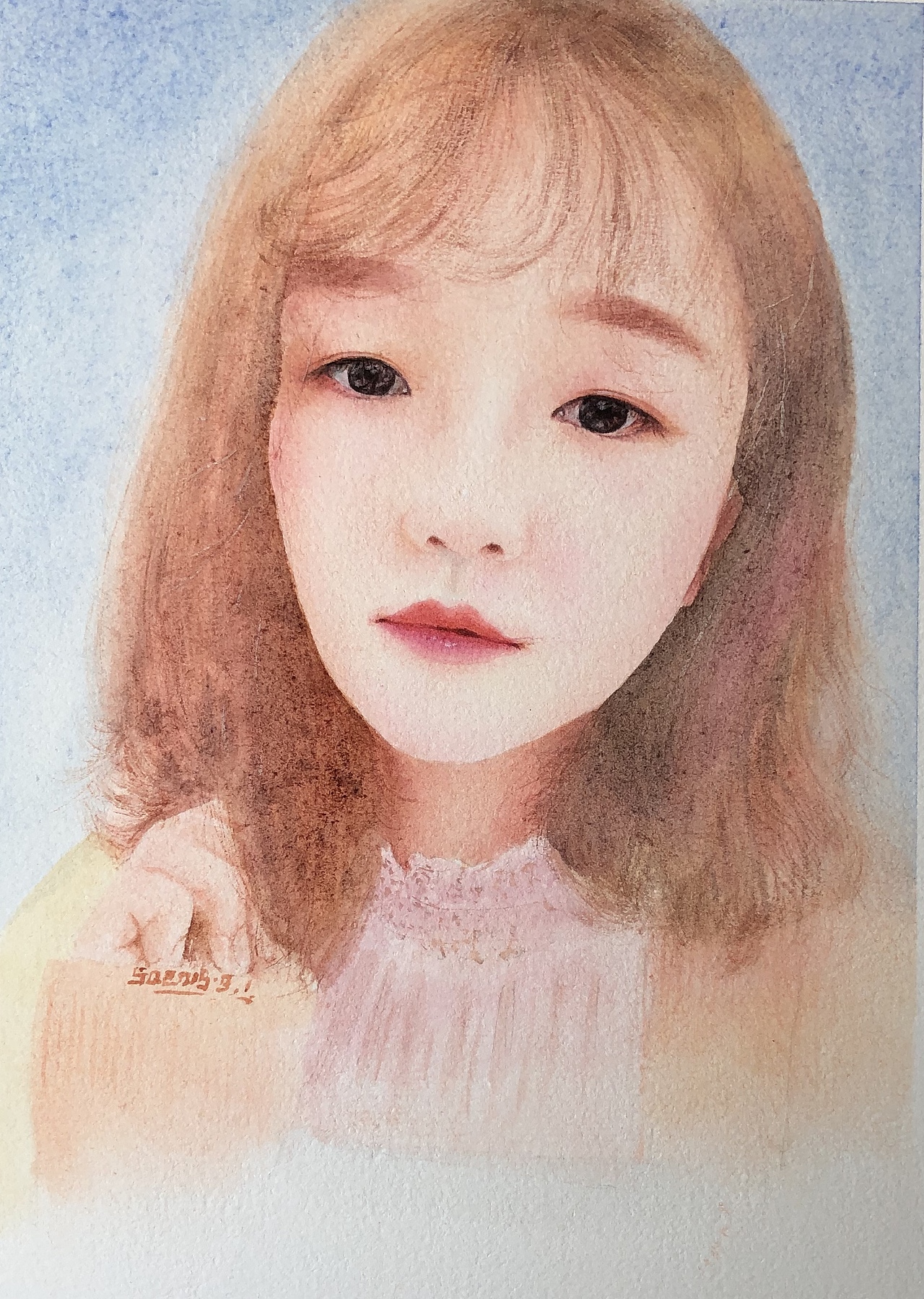 水彩人物练习.|纯艺术|绘画|joicex_原创作品-站酷zcool