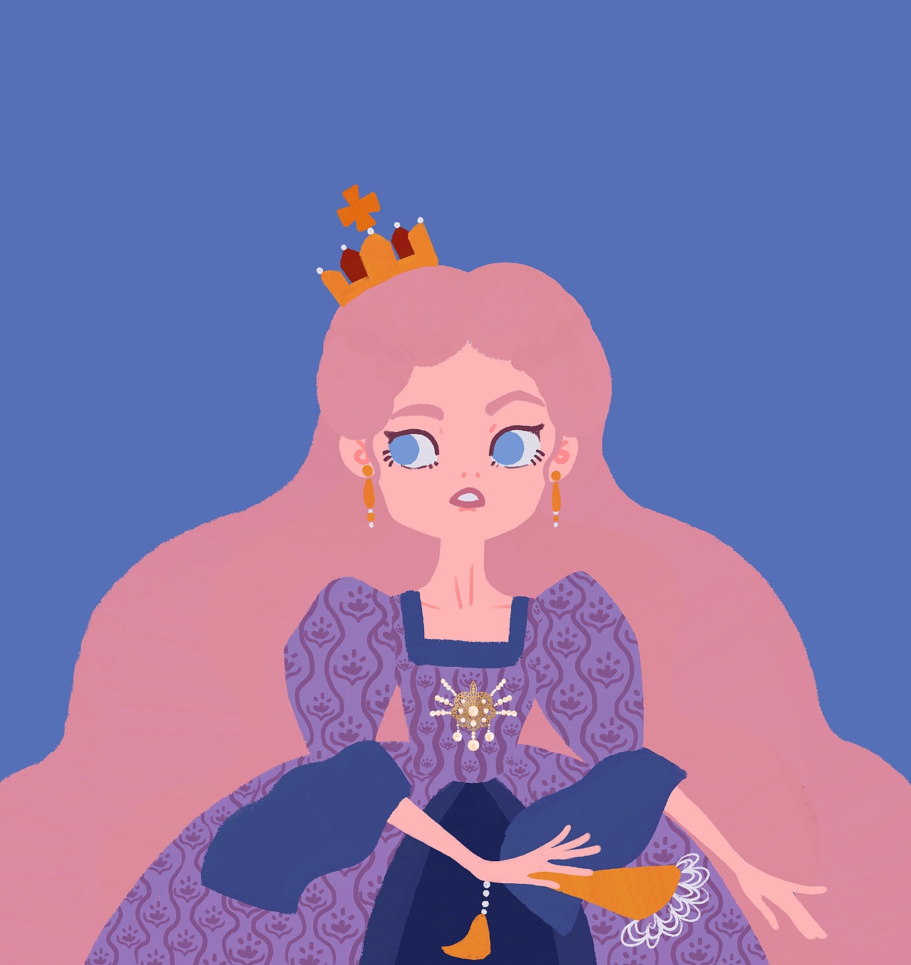 人物原创练习(五)一个平平无奇的小公主(步骤)