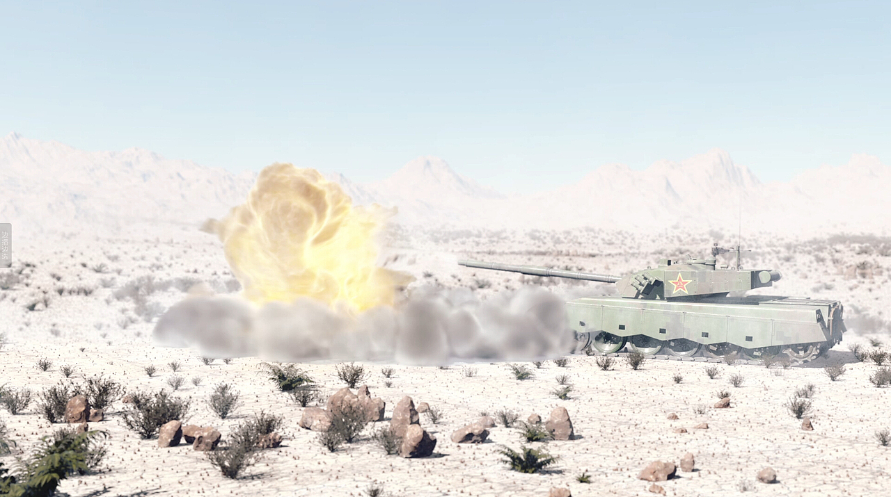 纪念抗战胜利70周年——中国主战坦克CG动画