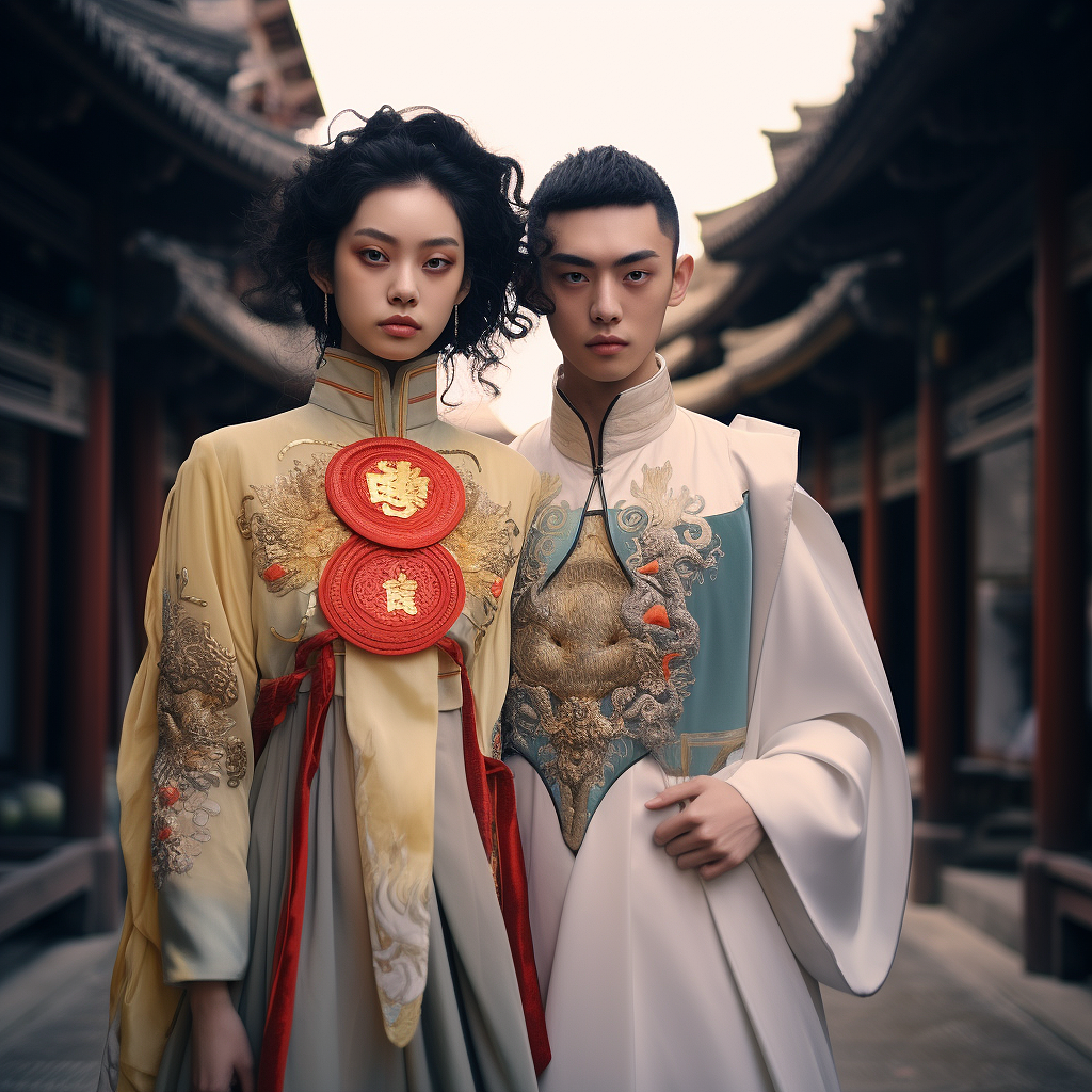 Ai中式服装设计第五期