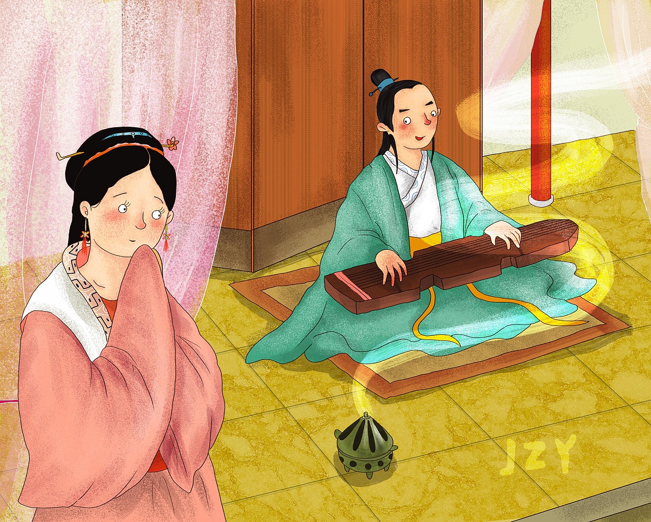 凯叔365夜（故事插图）（图ZODcyNTg2Mjg=） - 儿童插画 - 站酷设计师JZY09原创素材 - 站酷ZCOOL