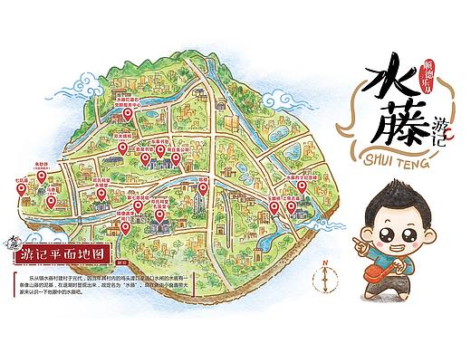 手绘文旅故事