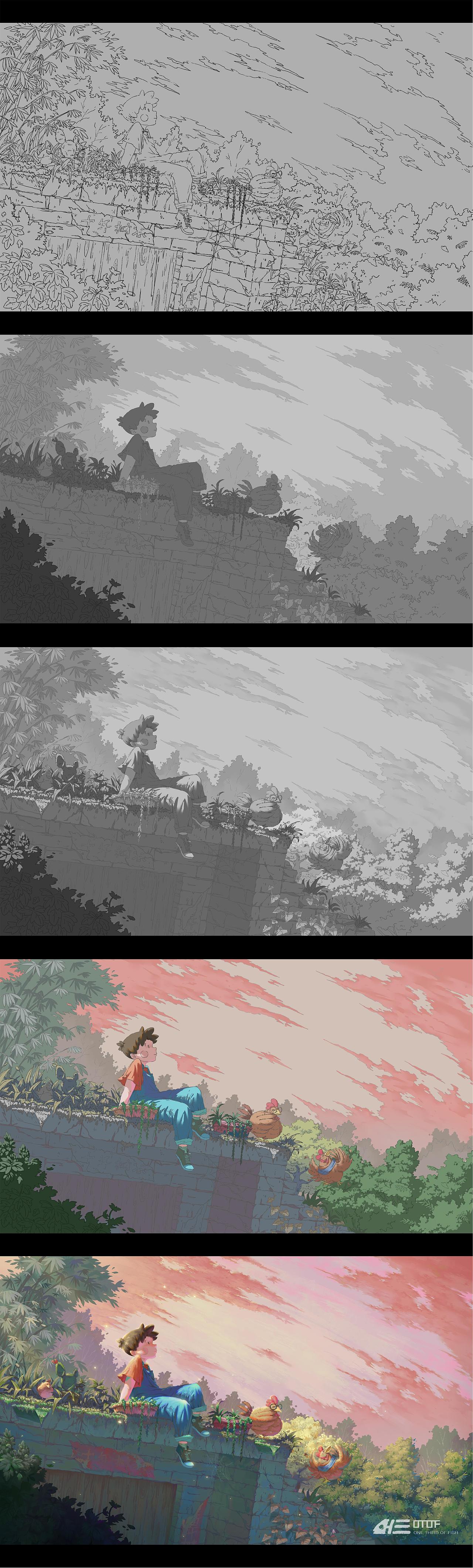 我的童年啊【大合集】(图ZMjU1MDQ4MjU2) - 创作习作 - 站酷设计师三分鱼OTOF原创素材 - 站酷ZCOOL